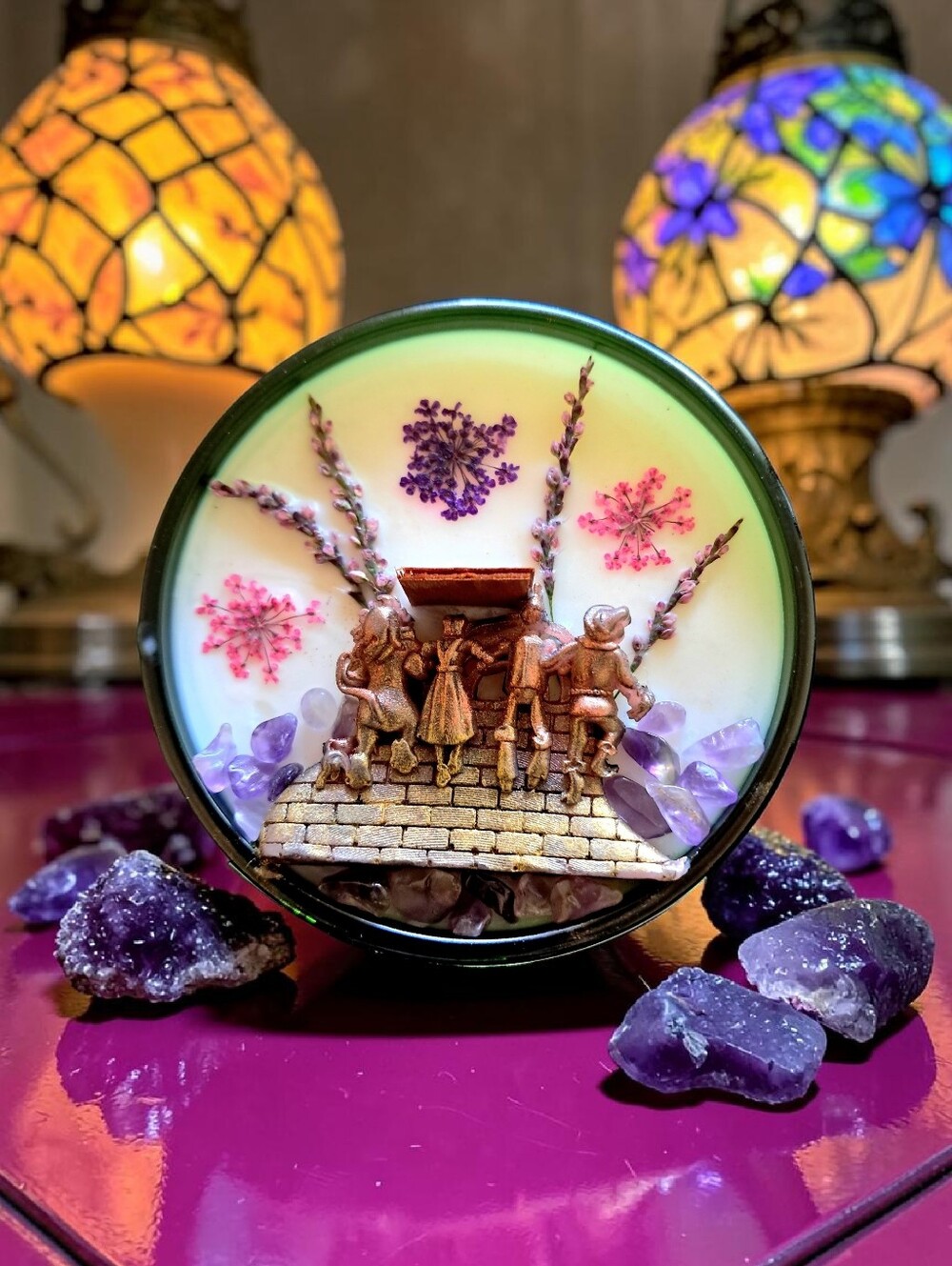 Hand crafted, Wicked Worthy Wax, We're off to see the Wizard 4 oz candle
